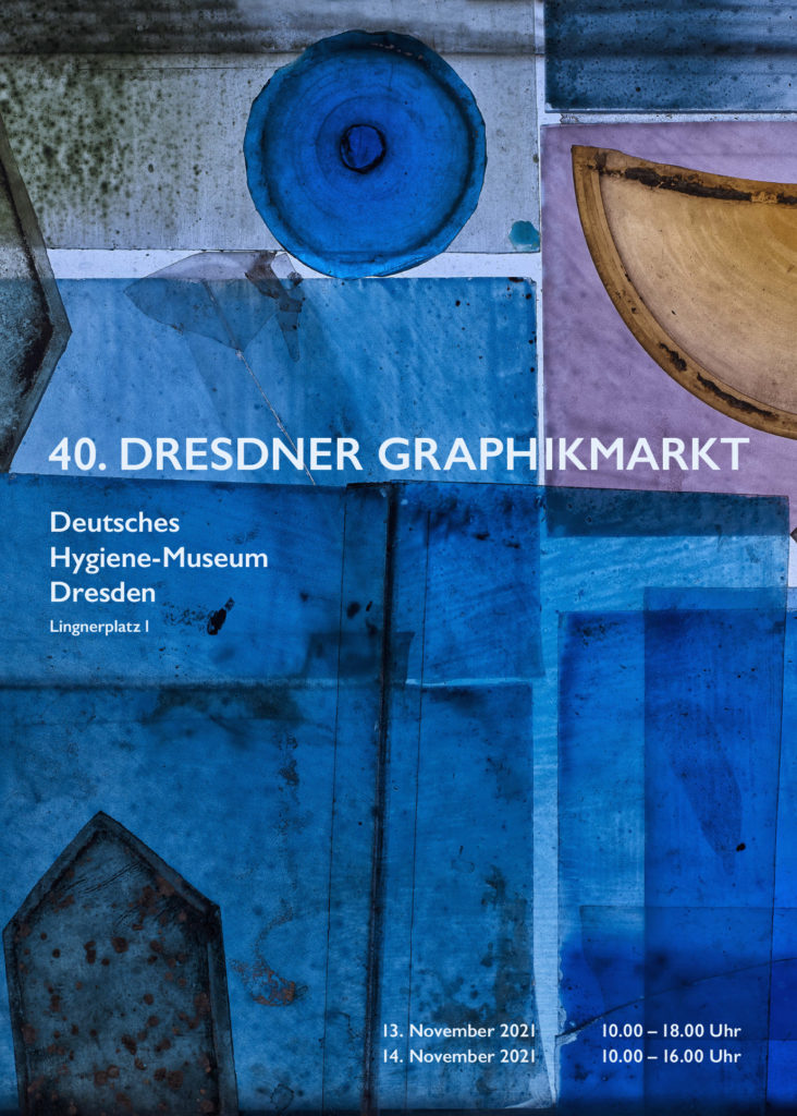 Plakatentwürfe zum 40.Dresdner Grafikmarkt